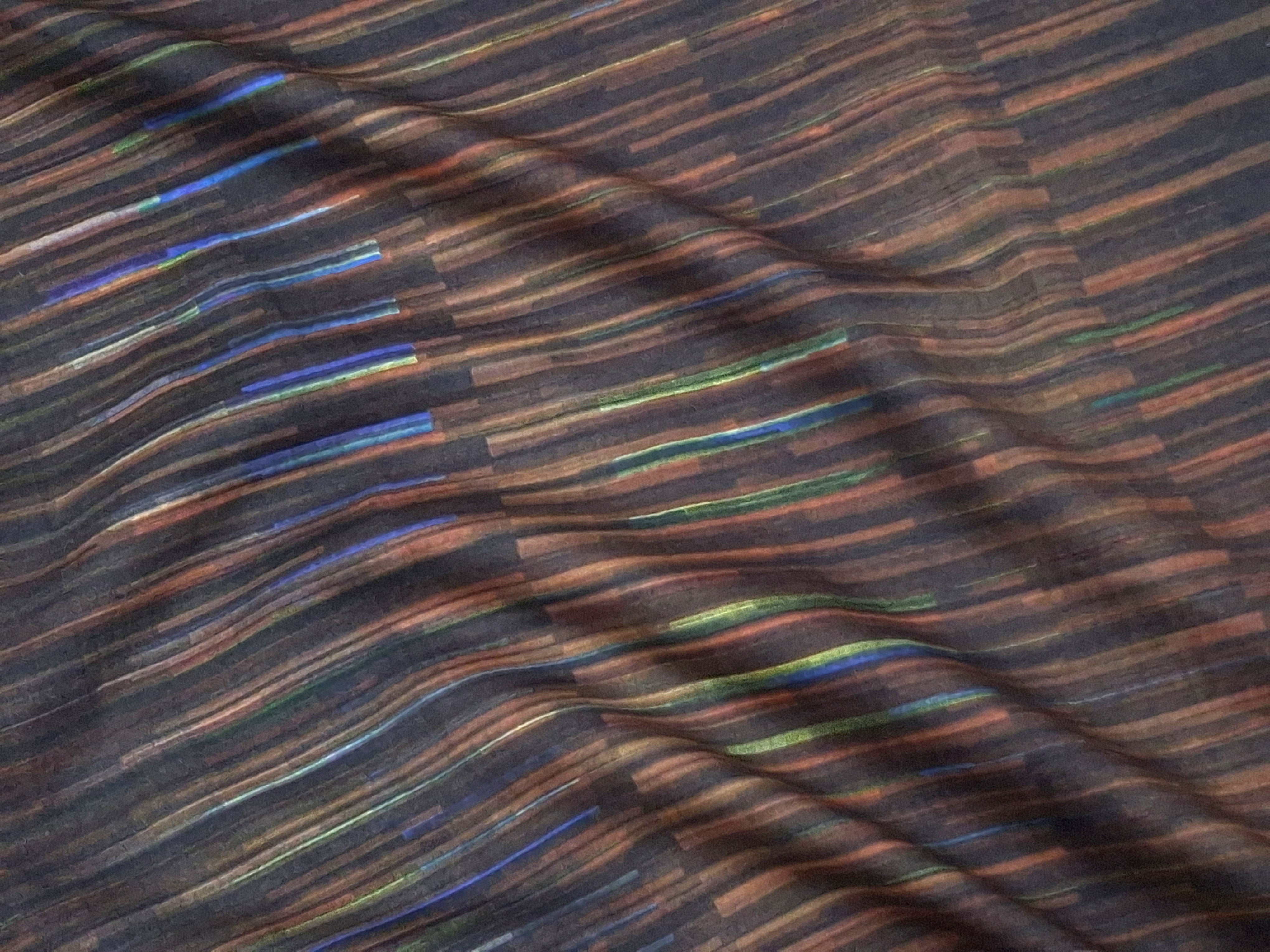 Copper Current On Cotton Sateen