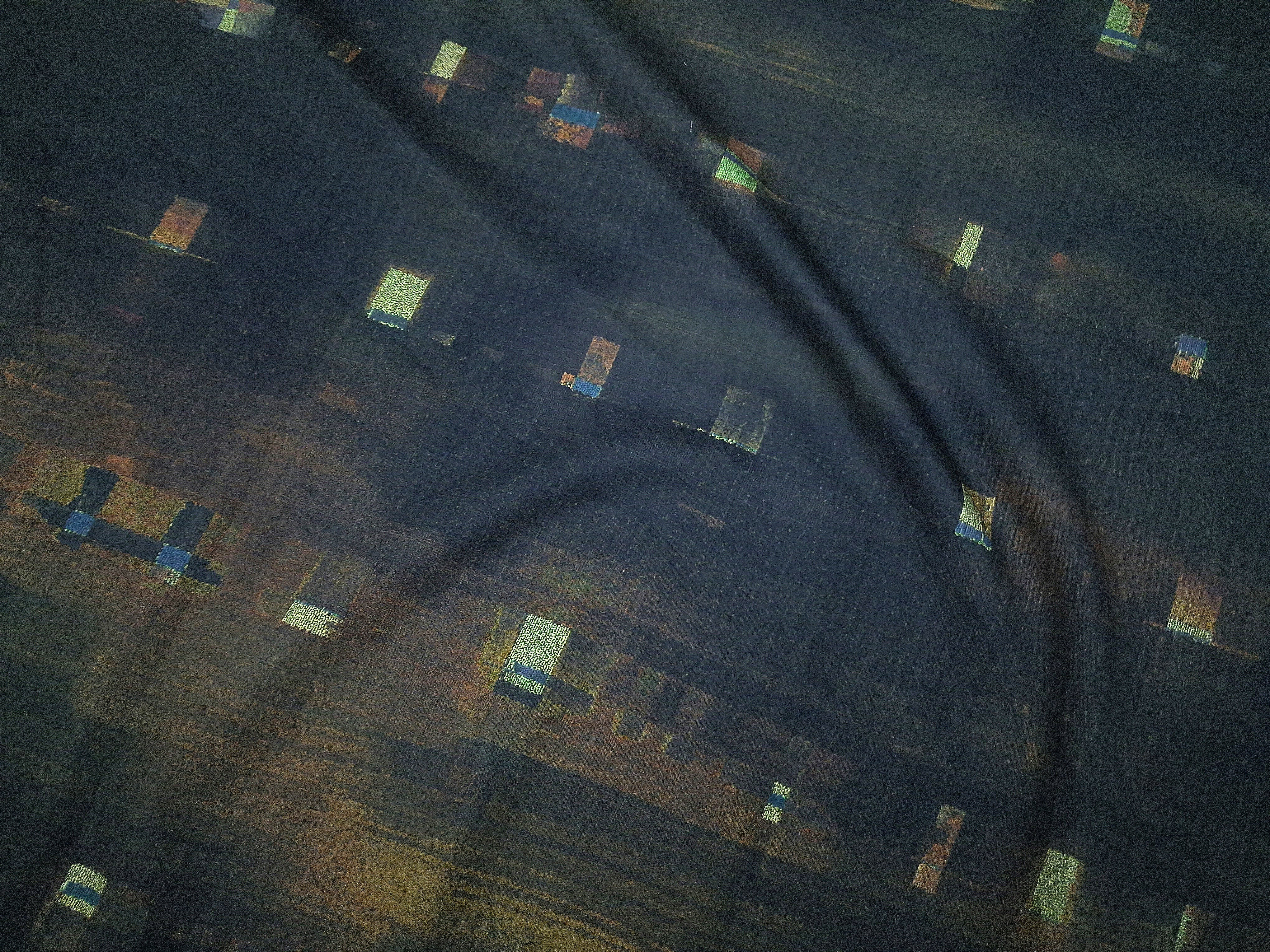 Copper Current On Cotton Sateen