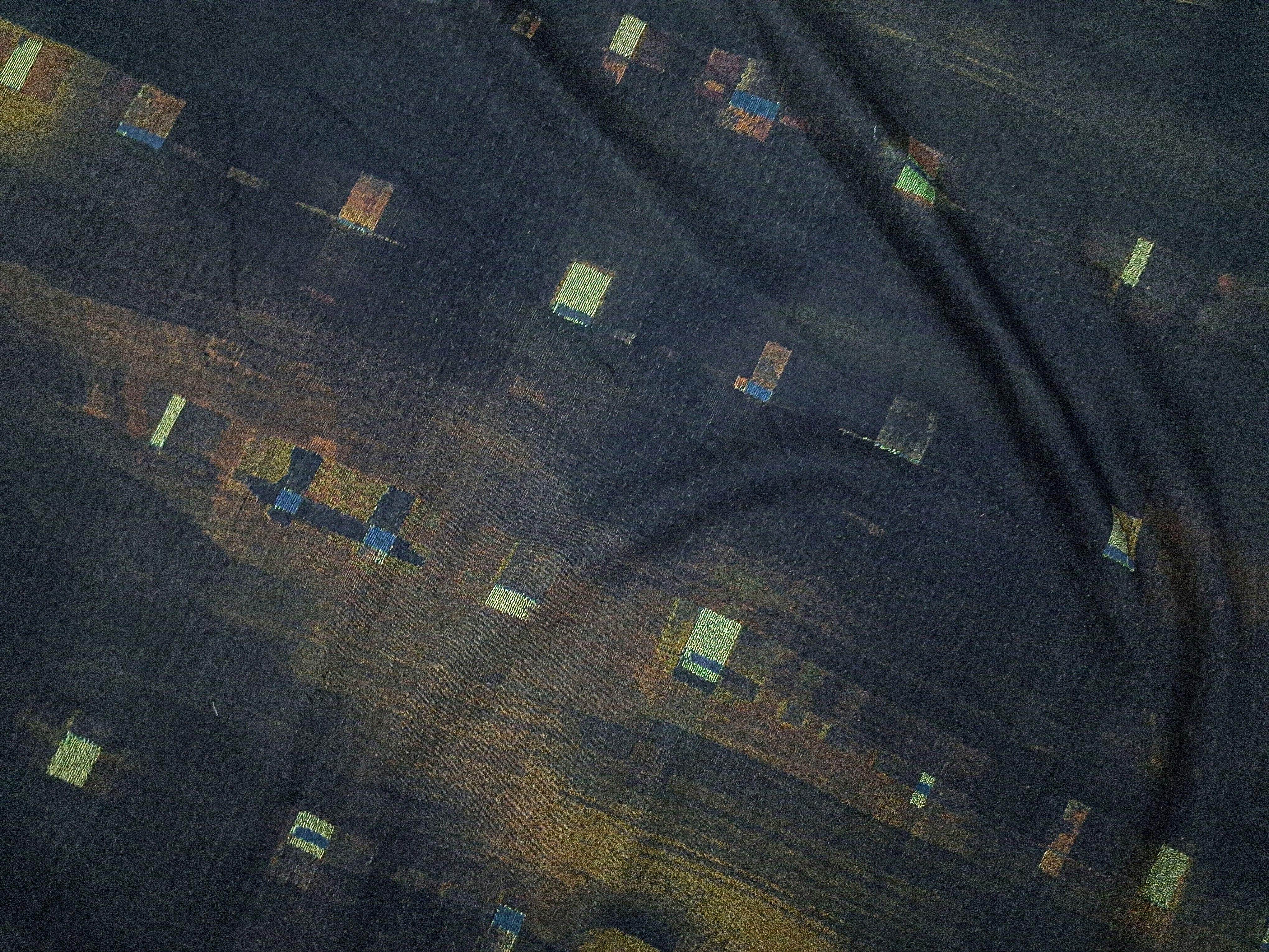 Copper Current On Cotton Sateen
