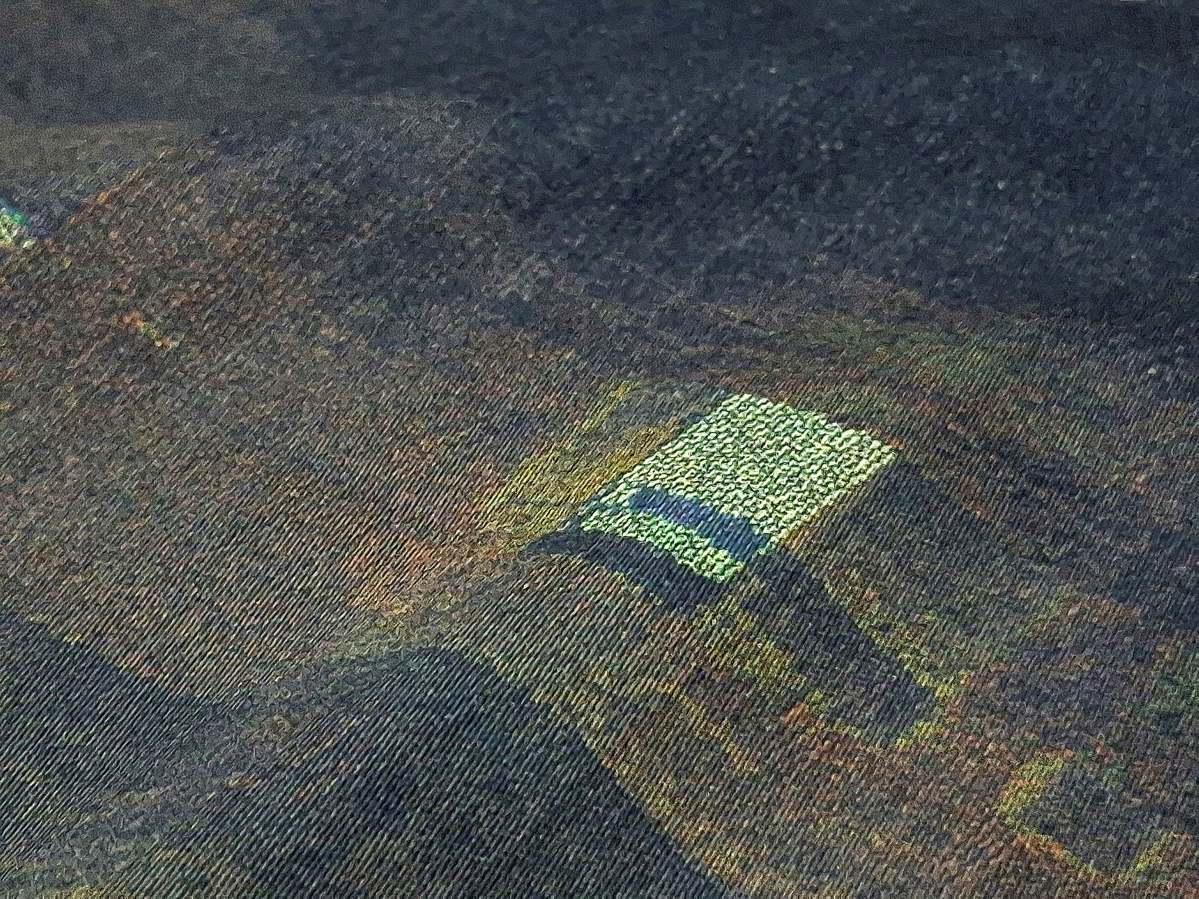 Copper Current On Cotton Sateen