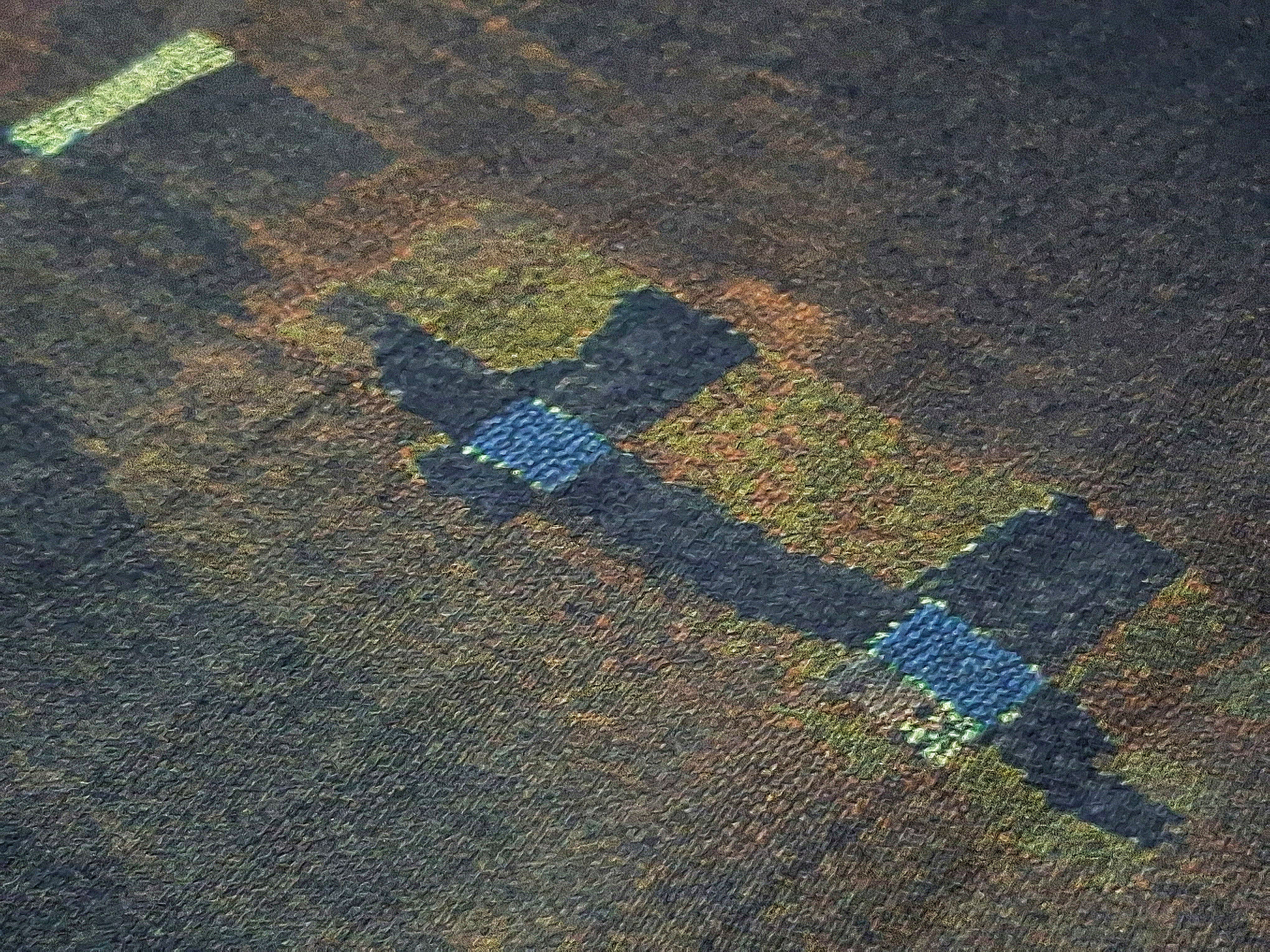 Copper Current On Cotton Sateen