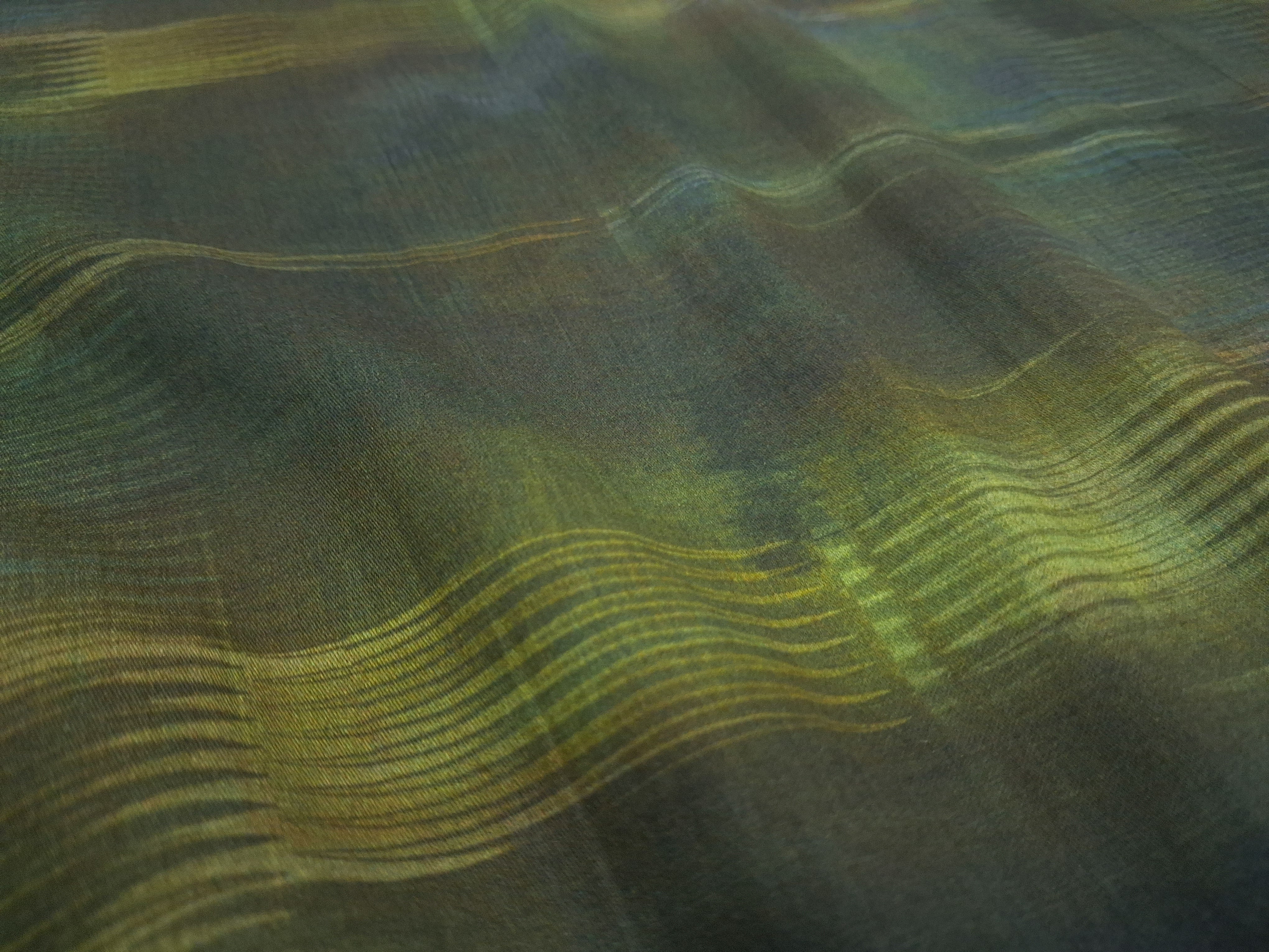 Tela de satén de algodón por metro | Tela de satén de algodón estampada digitalmente para vestidos | Estampado de cuadros abstracto