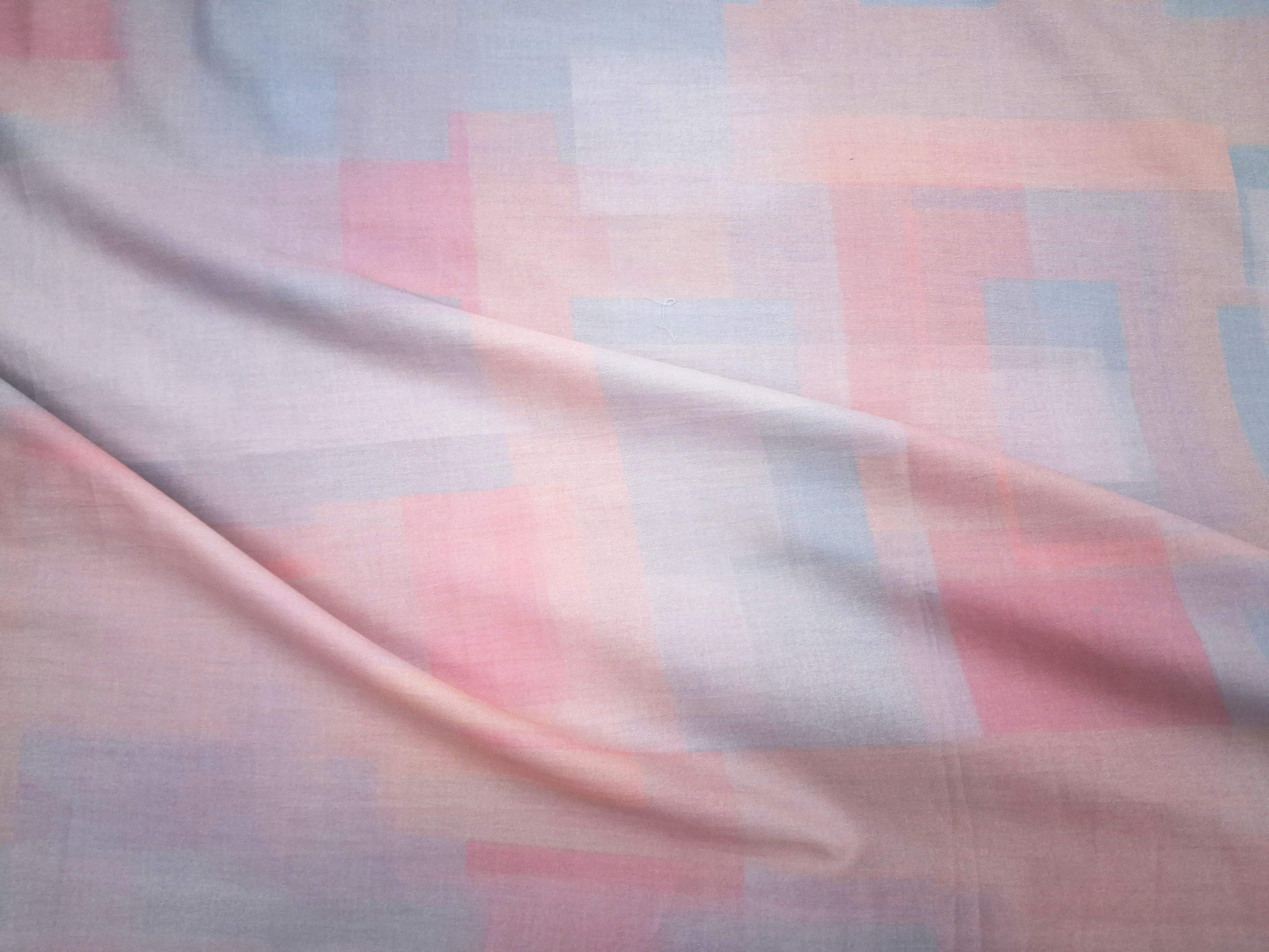 Blush Matrix On Cotton Sateen
