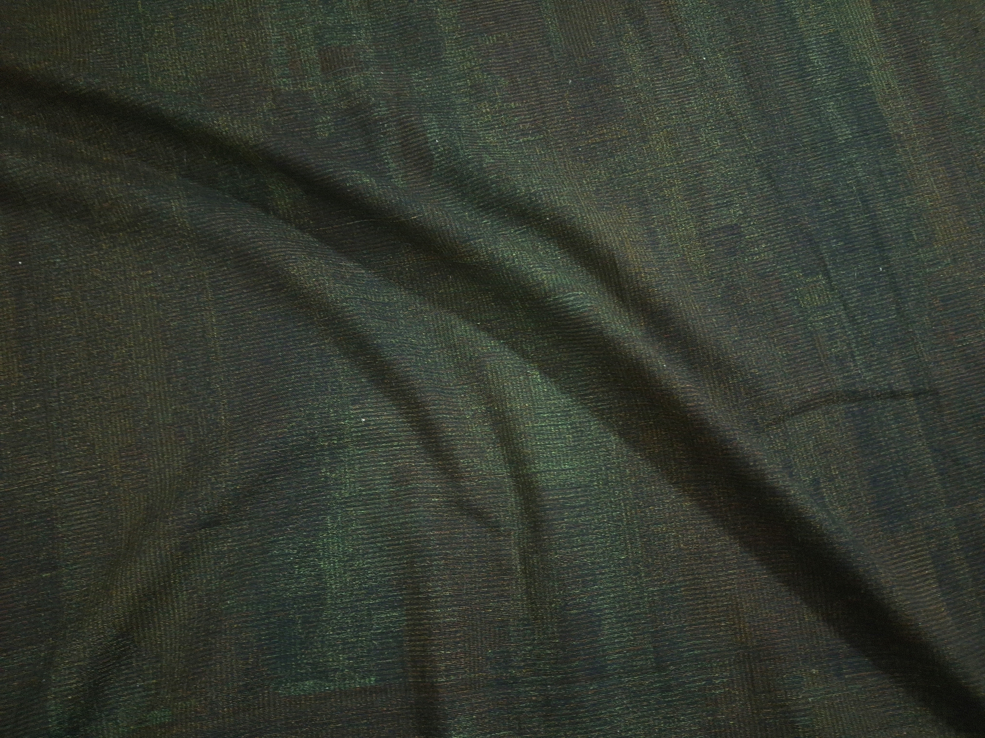 Cotton Linen Fabric by the Yard | Digital Printed Cotton Linen Dress Fabric | Woodland Mist Print
