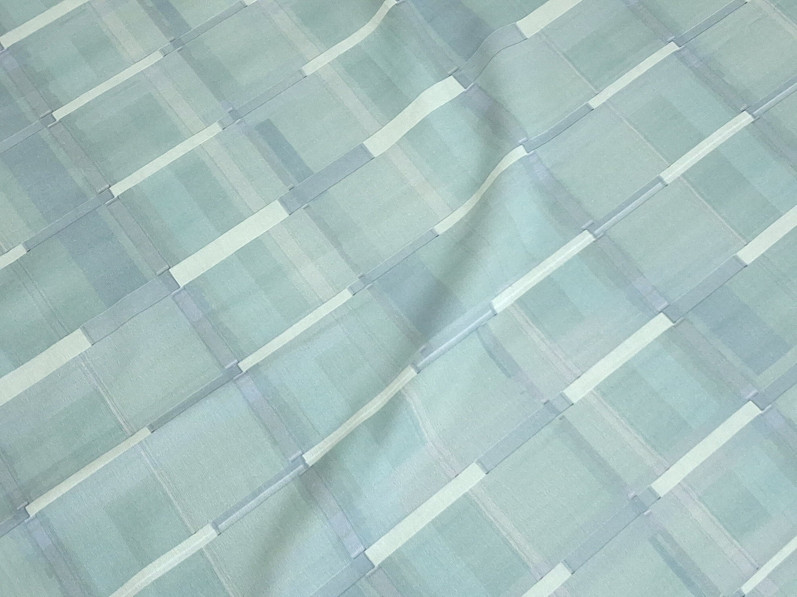 Cotton Sateen Fabric by the Yard | Digital Printed Cotton Sateen Dress Fabric | Silver Stripes Print (Copy)