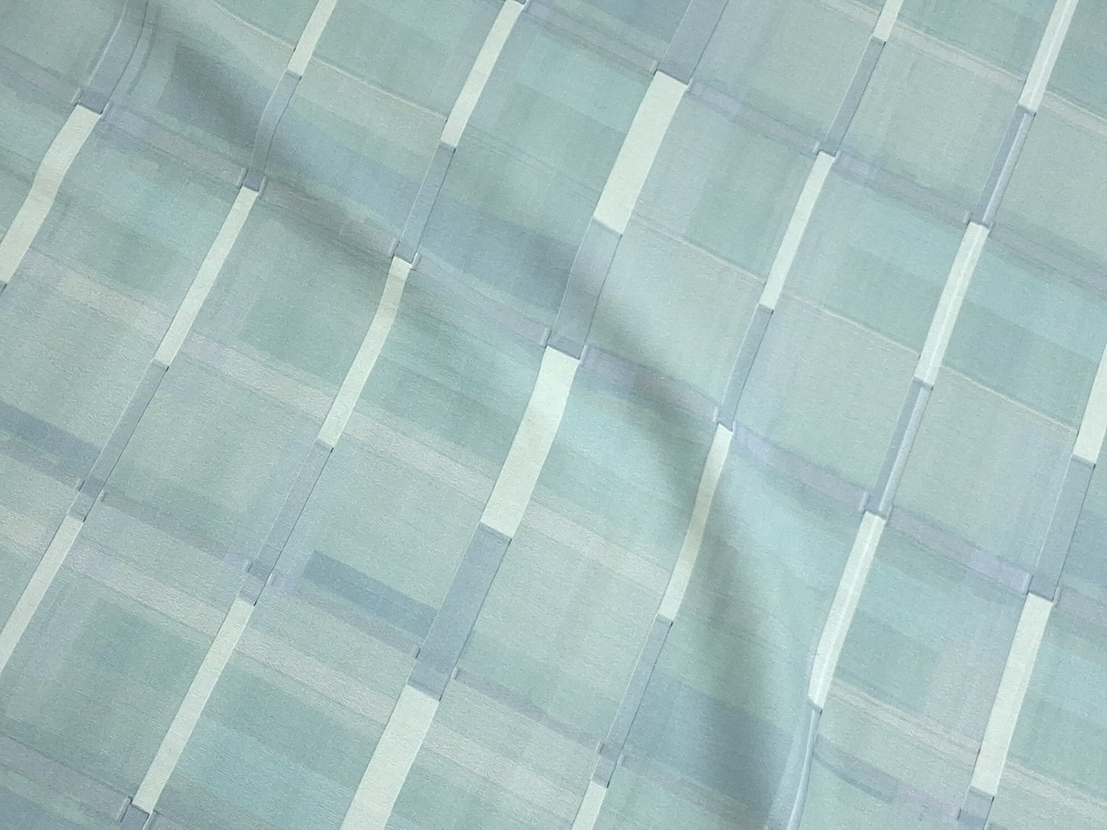 Cotton Sateen Fabric by the Yard | Digital Printed Cotton Sateen Dress Fabric | Silver Stripes Print (Copy)