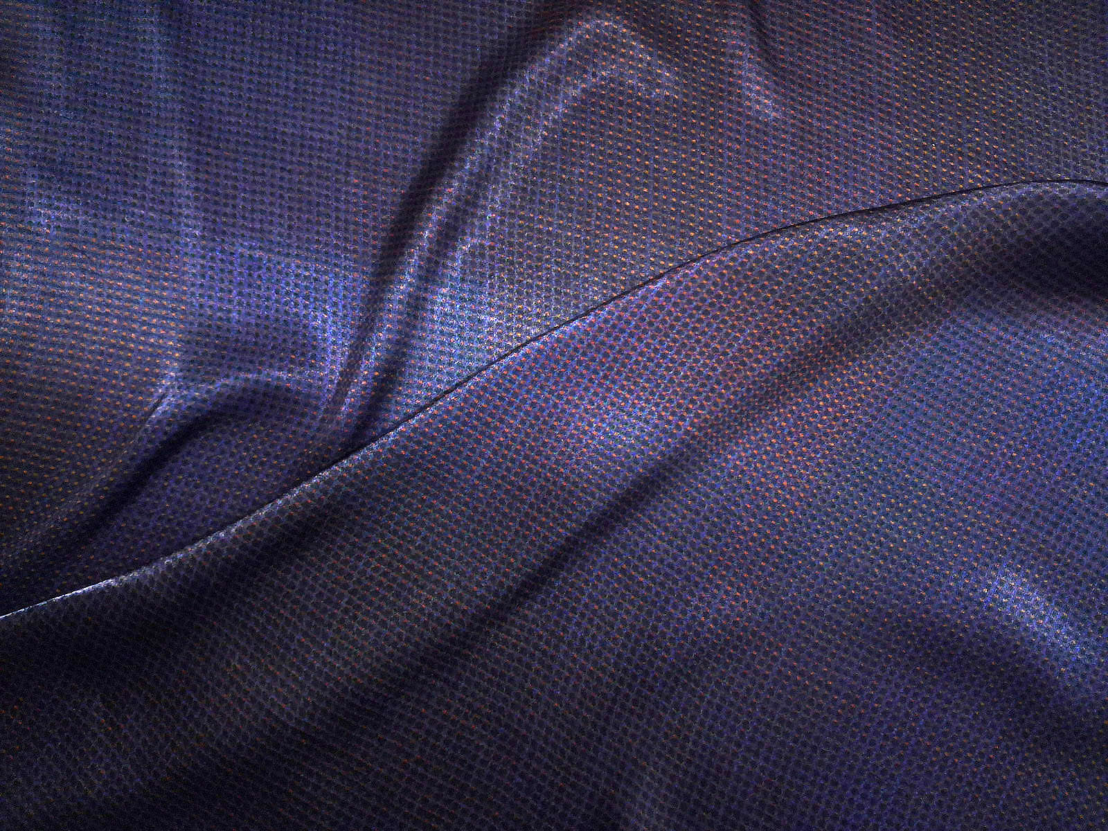Tela de raso modal por metros | Tela de raso modal estampada digitalmente para camisas | Estampado de guijarros azules