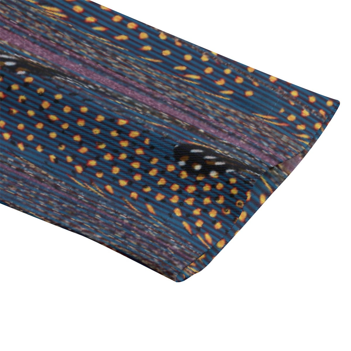 Women’s Purple Blue Art Print Blazer – Abstract Geometric Jacket