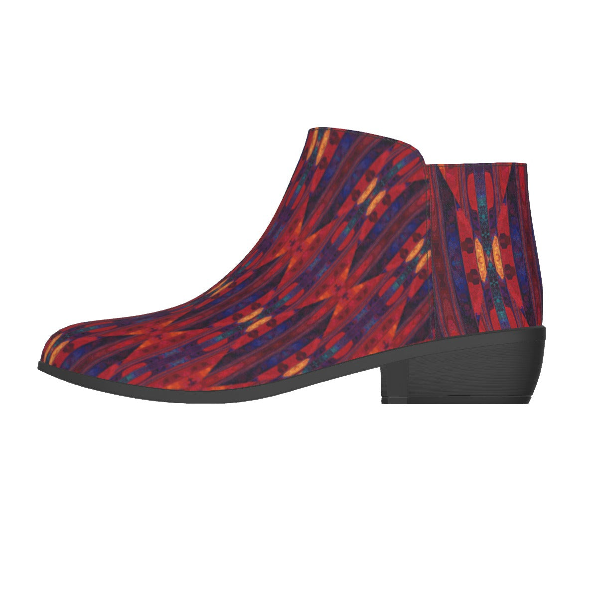 Women's Crimson Tribal Symmetry Fashion Boots