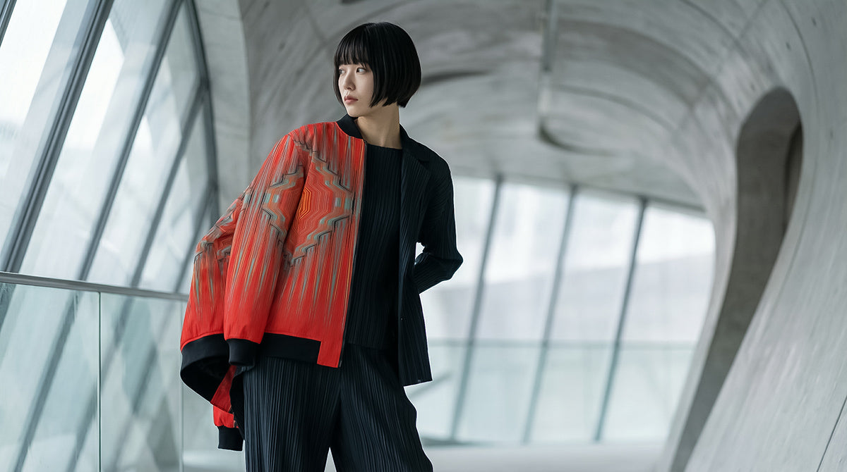 228. Women's fireworks Bomber Jacket