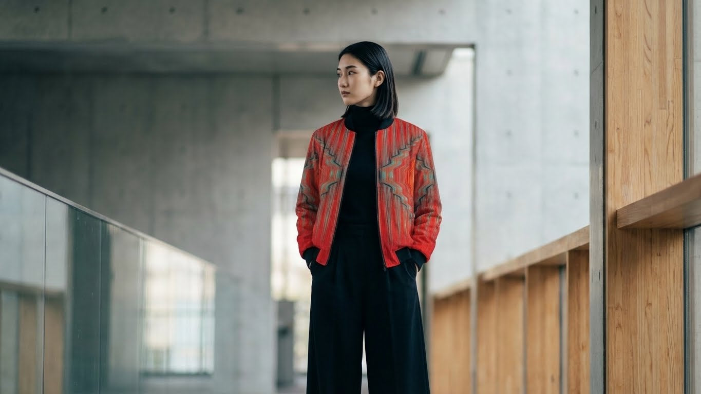 228. Women's fireworks Bomber Jacket