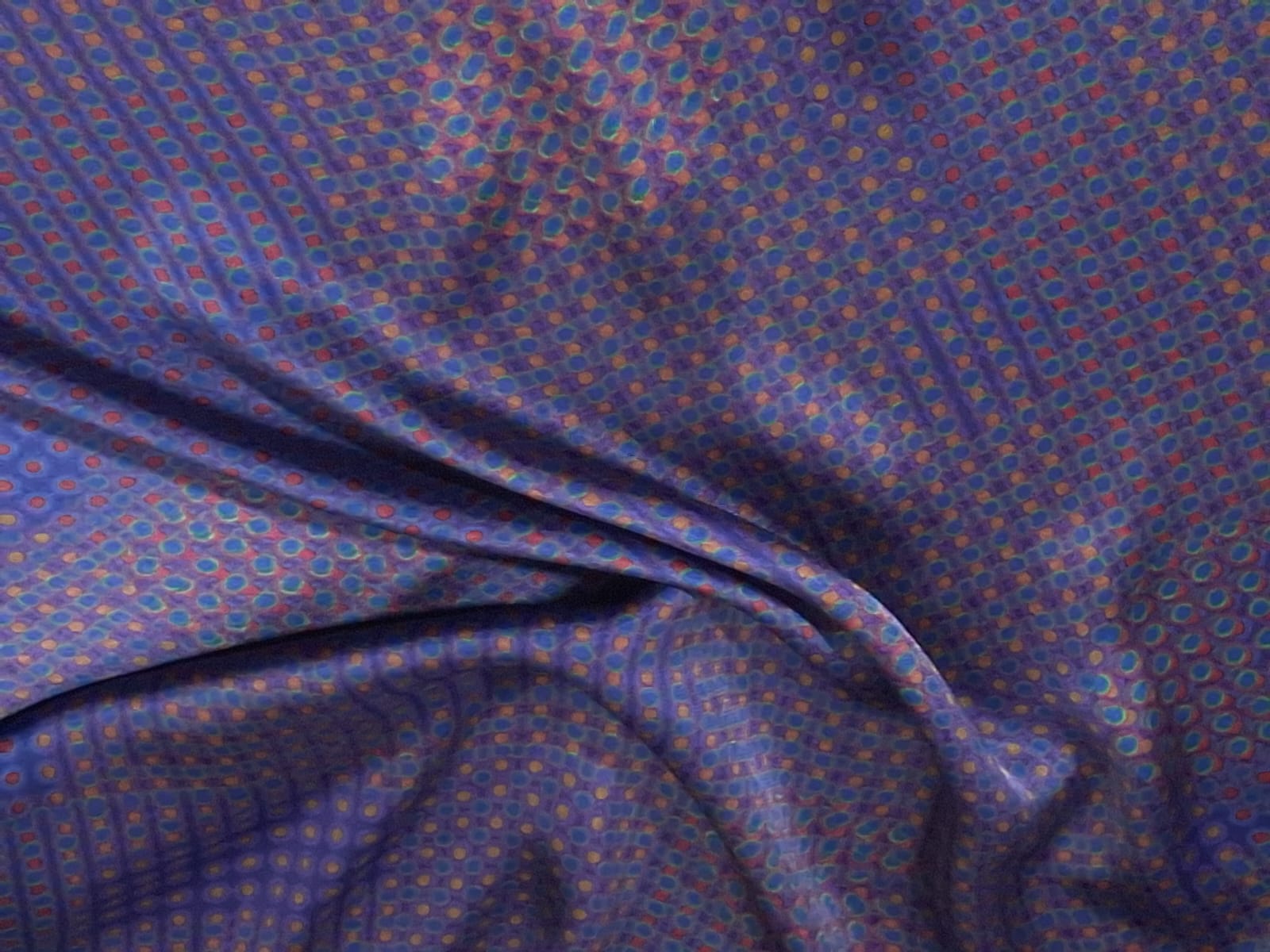 Royal Mosaic On Modal Satin