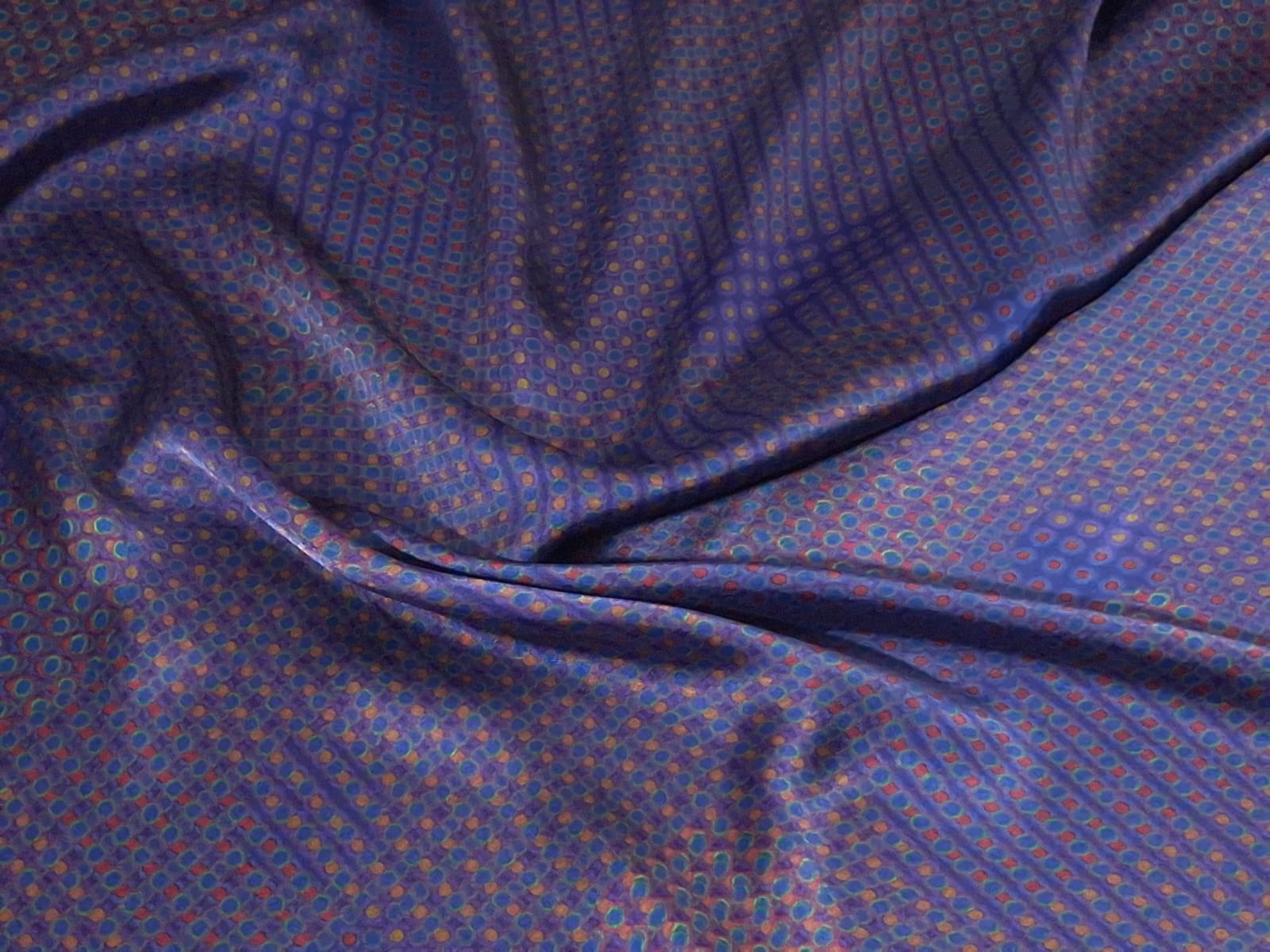 Royal Mosaic On Modal Satin