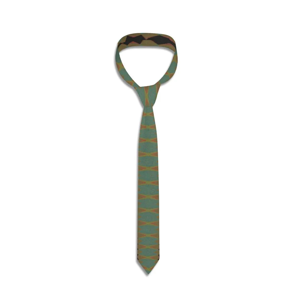 Green Verdant Echo Unisex Tie
