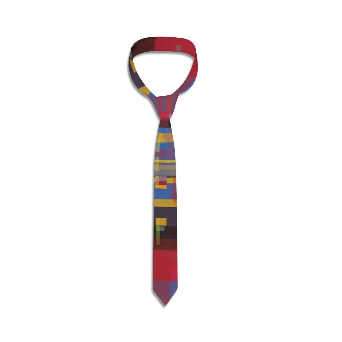 Multi-Coloured Chromatic Blocks Unisex Tie