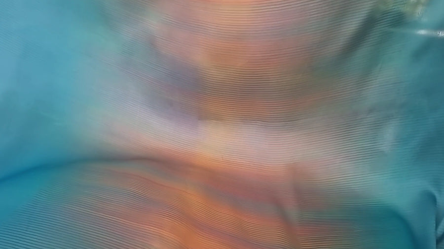 Abstract Art of Flux | Dynamic Colors Reflecting Life's Balance