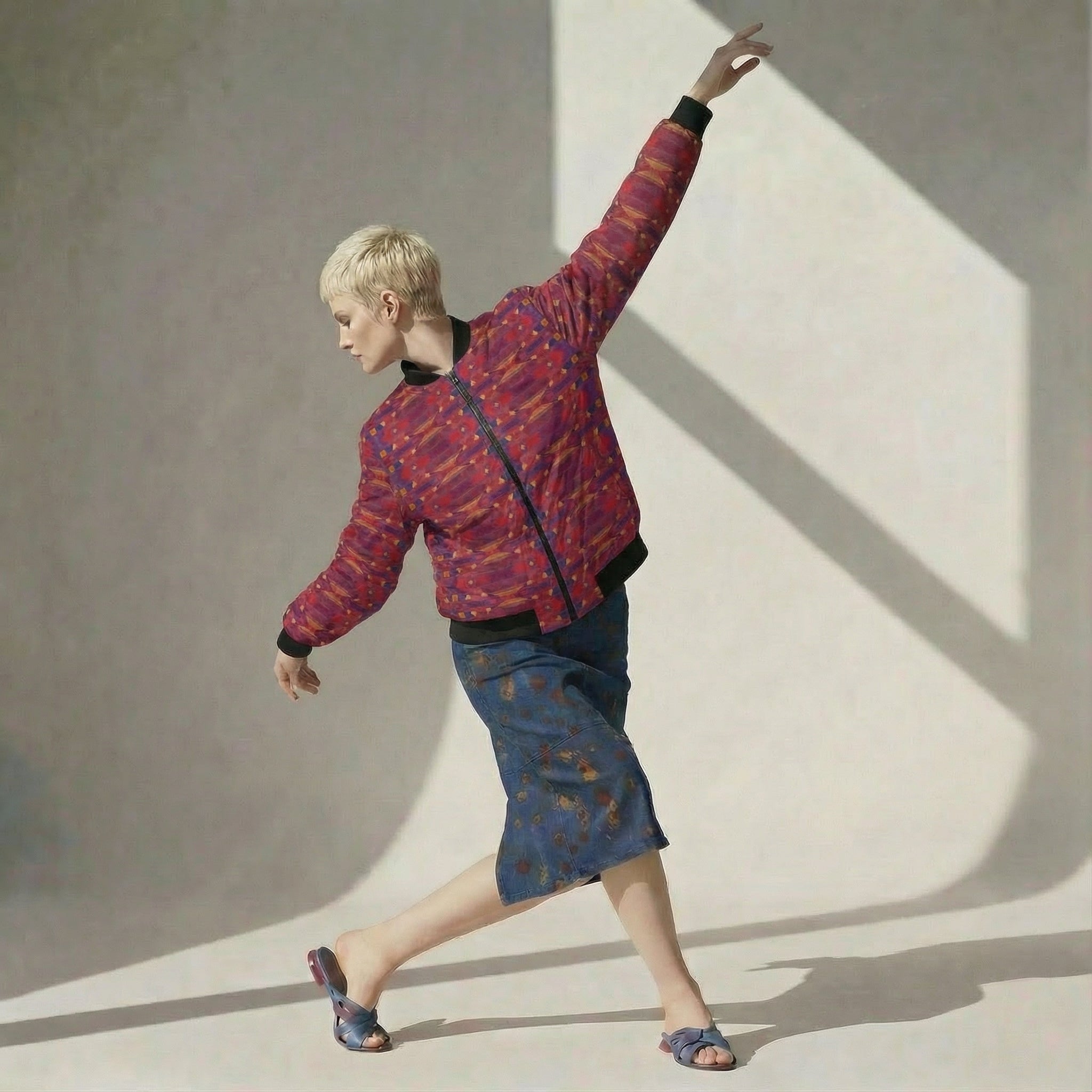 228. Women's Ignition Spark Bomber Jacket - custom art