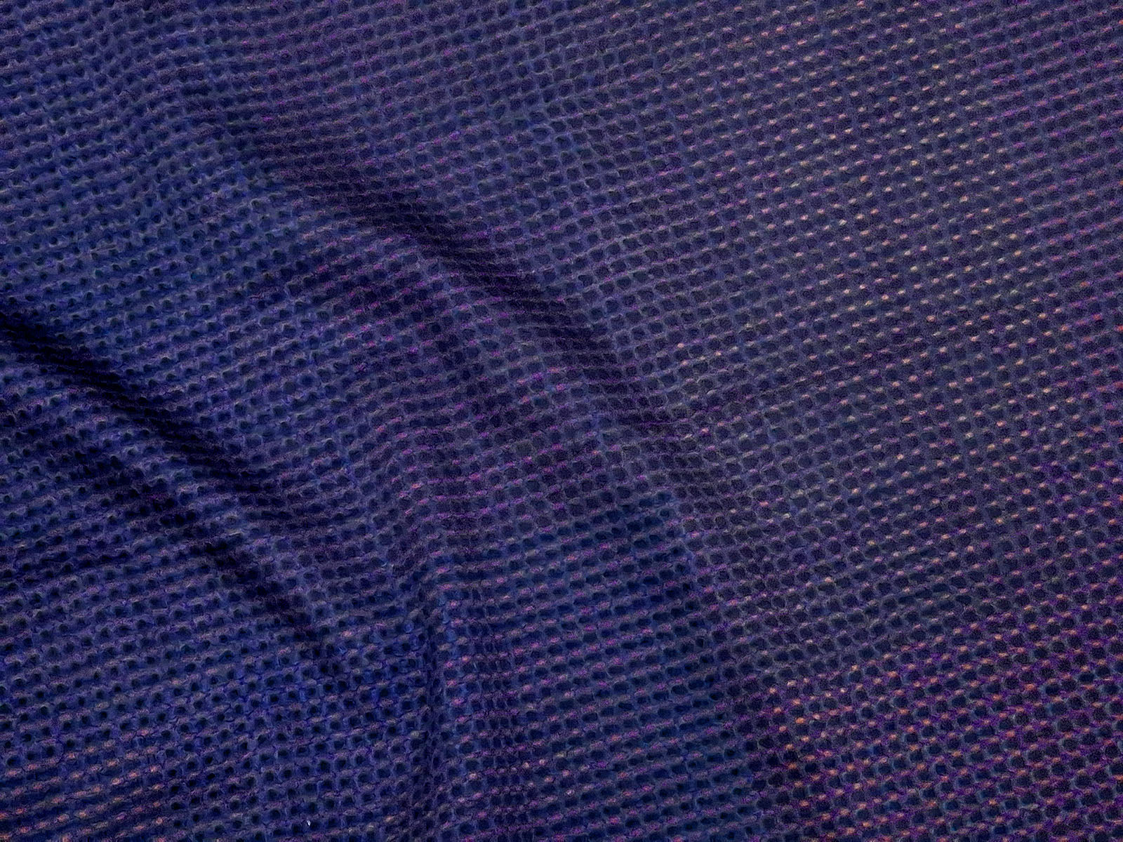 Sapphire Mesh On Cotton Sateen