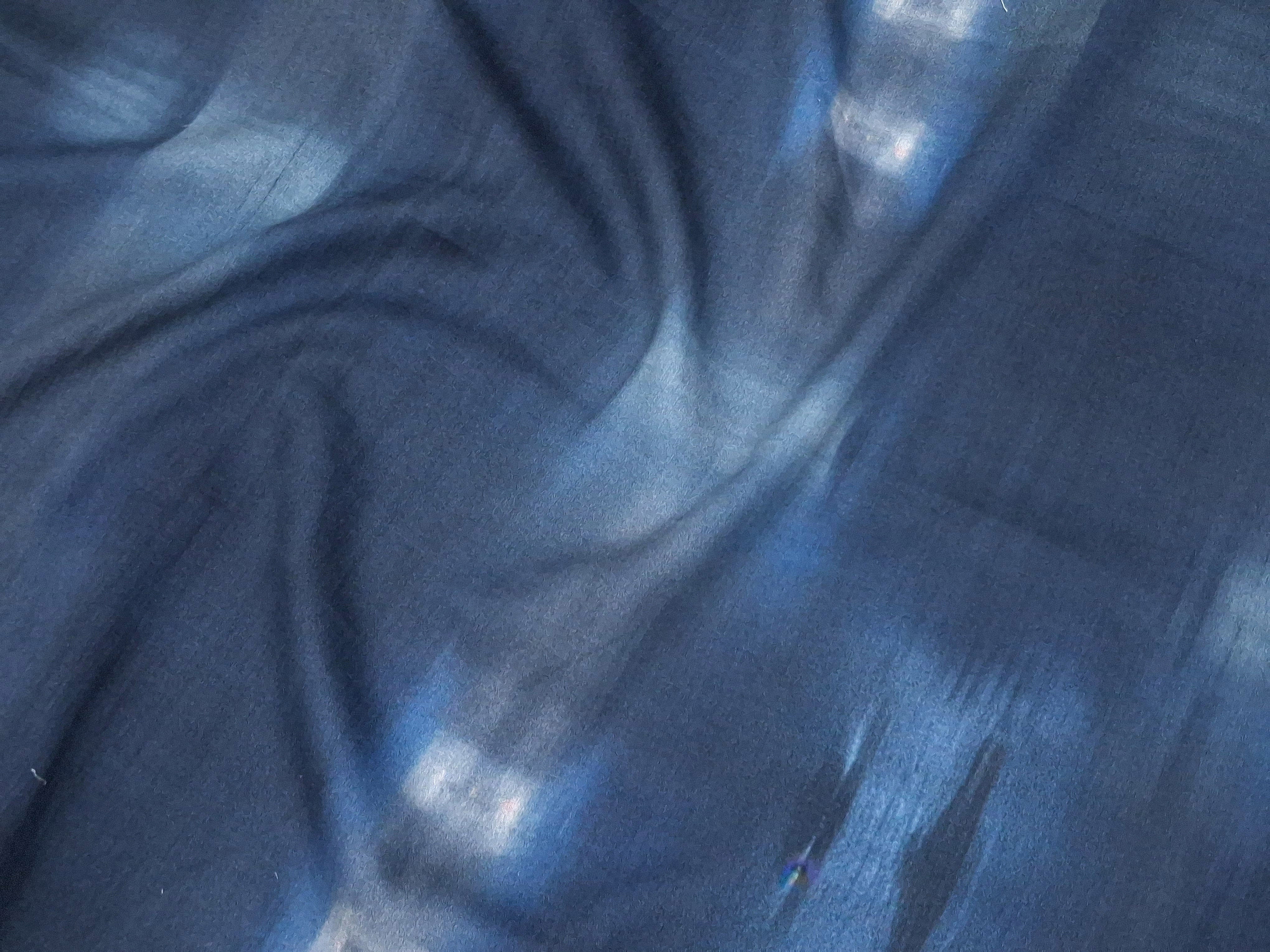 Blue Mirage On Cotton Sateen