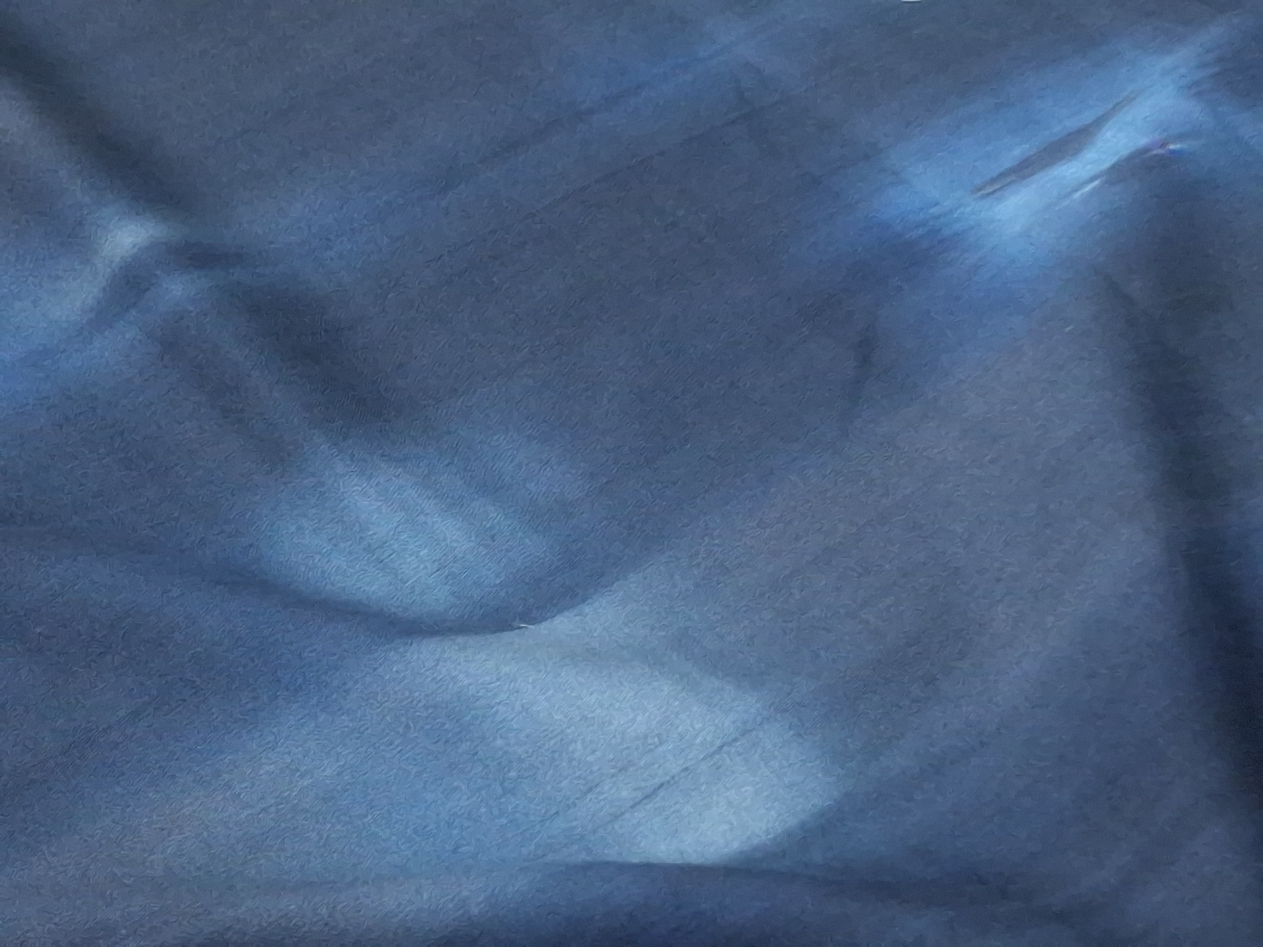 Blue Mirage On Cotton Sateen