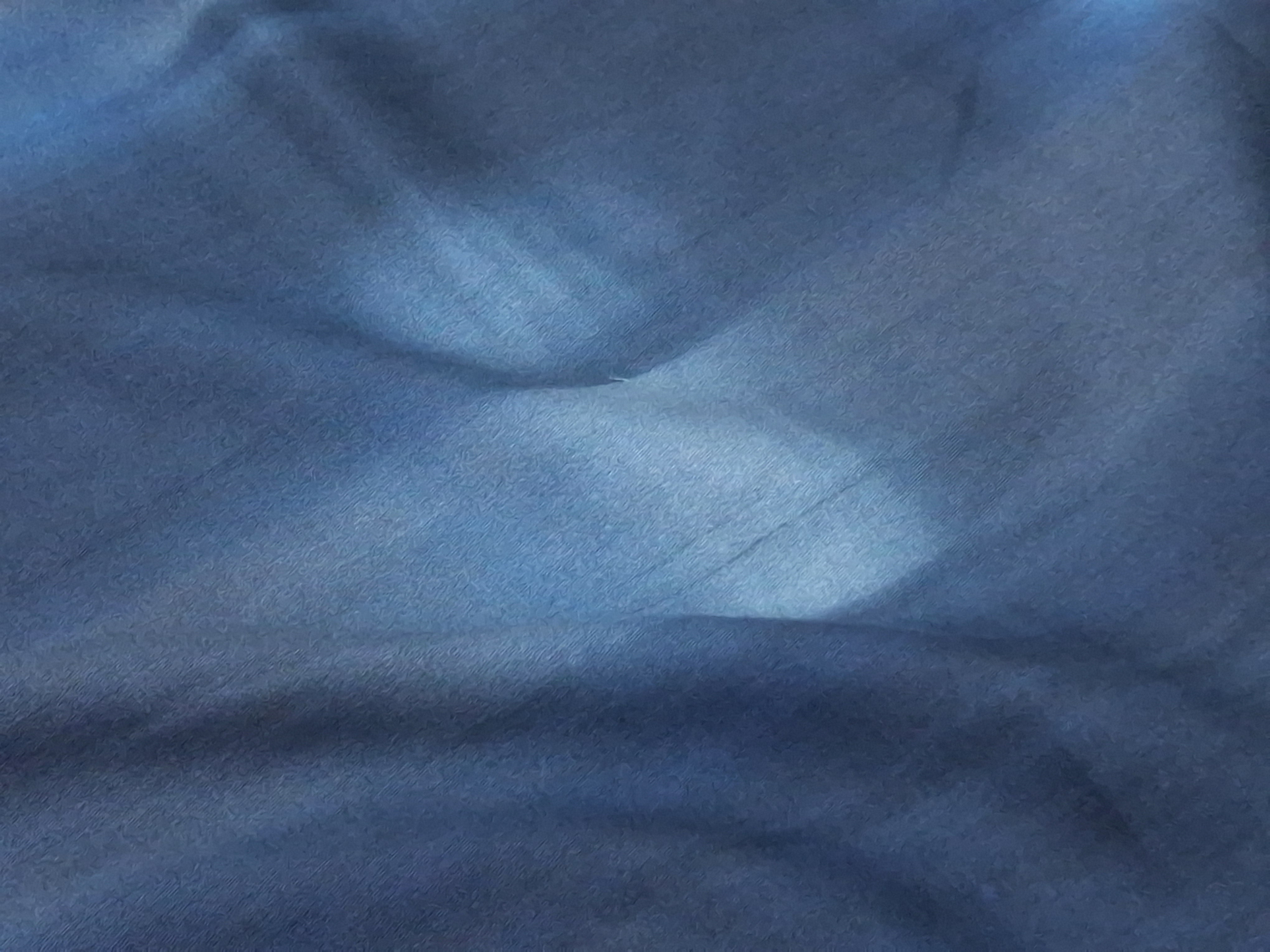 Blue Mirage On Cotton Sateen