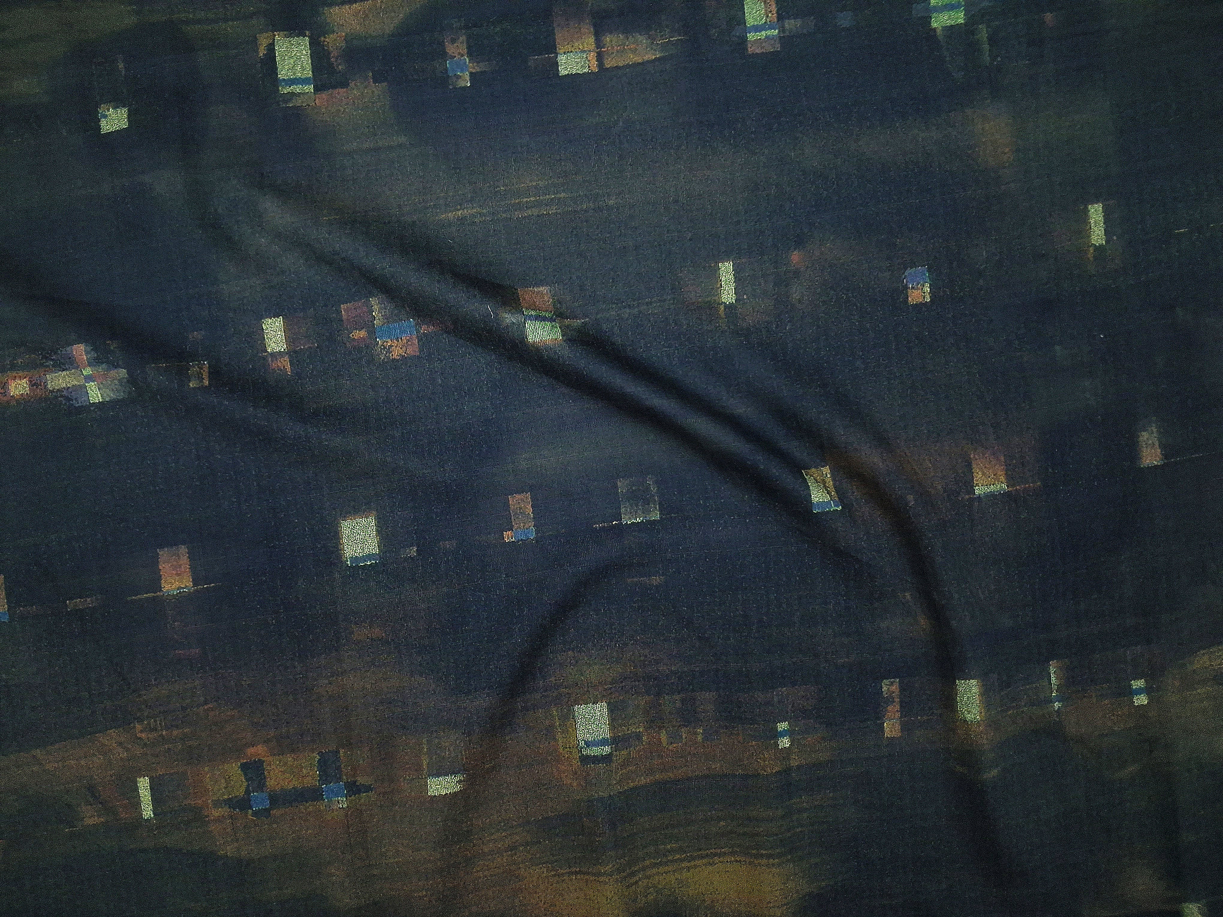 Copper Current On Cotton Sateen