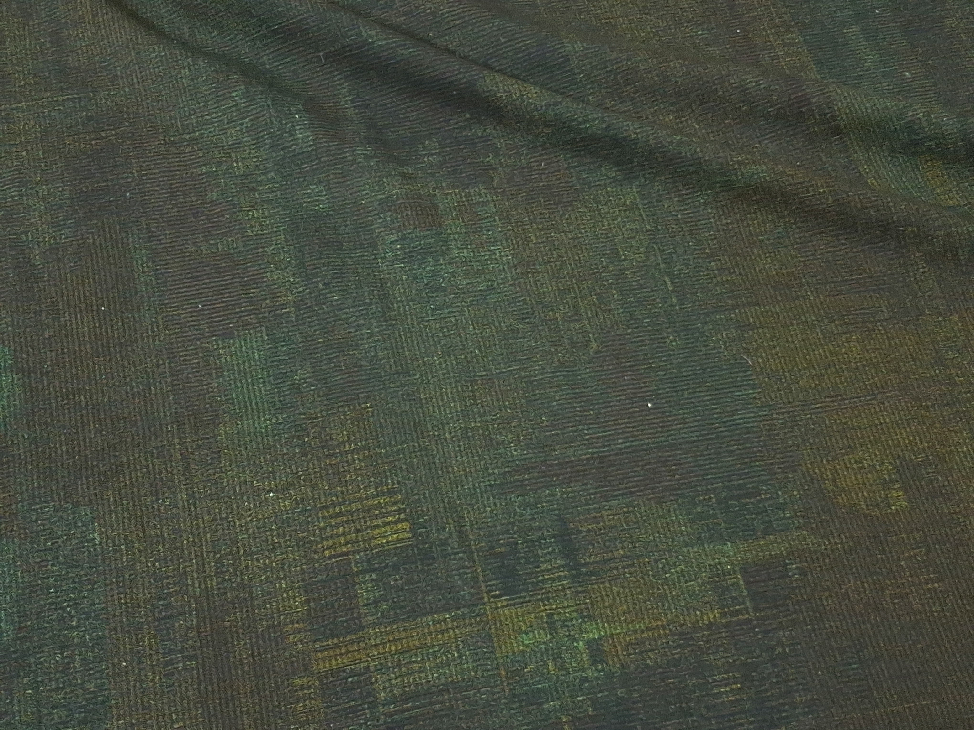 Cotton Linen Fabric by the Yard | Digital Printed Cotton Linen Dress Fabric | Woodland Mist Print