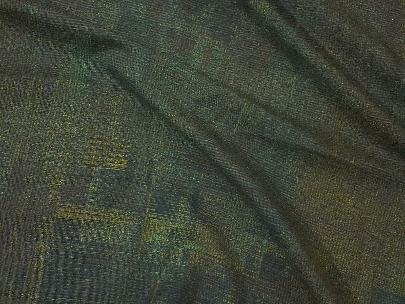 Cotton Linen Fabric by the Yard | Digital Printed Cotton Linen Dress Fabric | Woodland Mist Print