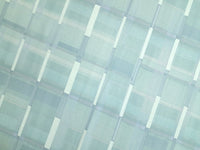Cotton Sateen Fabric by the Yard | Digital Printed Cotton Sateen Dress Fabric | Silver Stripes Print (Copy)