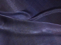 Custom Modal Satin Fabric by the Yard | Digital Printed Modal Satin shirt Fabric | Blue Pebbles Print