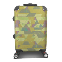 Lemonade Green little pyramids suitcase