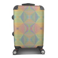 Yellow Blue Pastel radiance suitcase