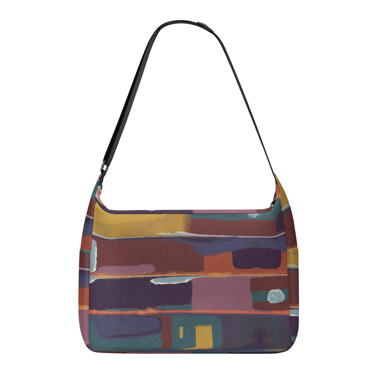 Women's Multi-Coloured Straps Messenger Bag