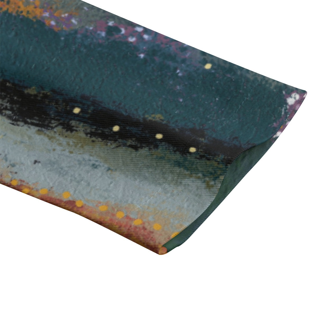 Women's Muted Olive Green Pixel Texture Blazer - Abstract Print Jacket