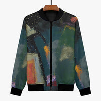 228. Women's Starry night  Bomber Jacket-custom design