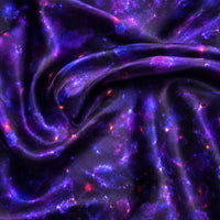 VIOLET NIGHT on MODAL SATIN