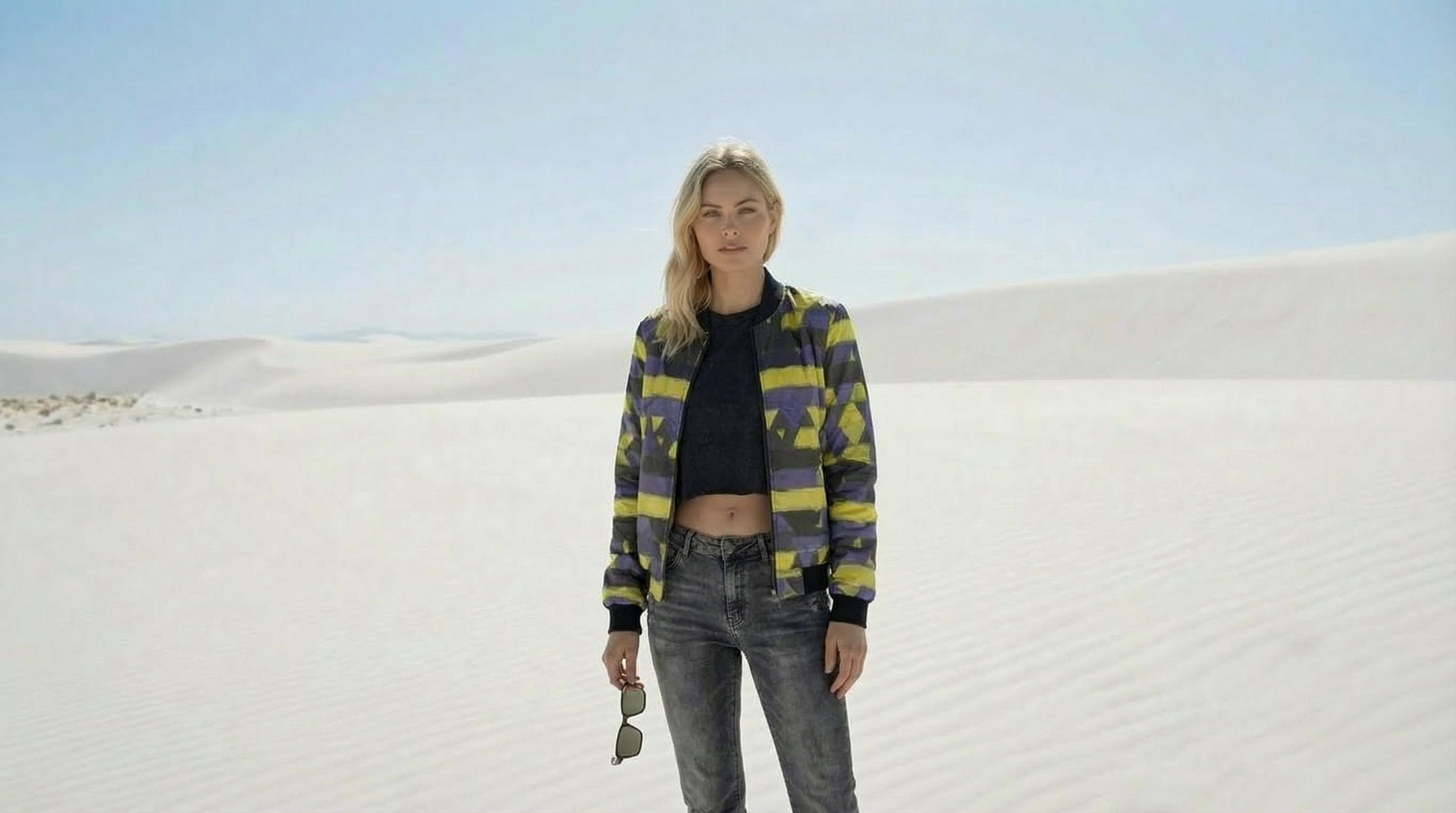 228. Women's Acid Strata Bomber Jacket