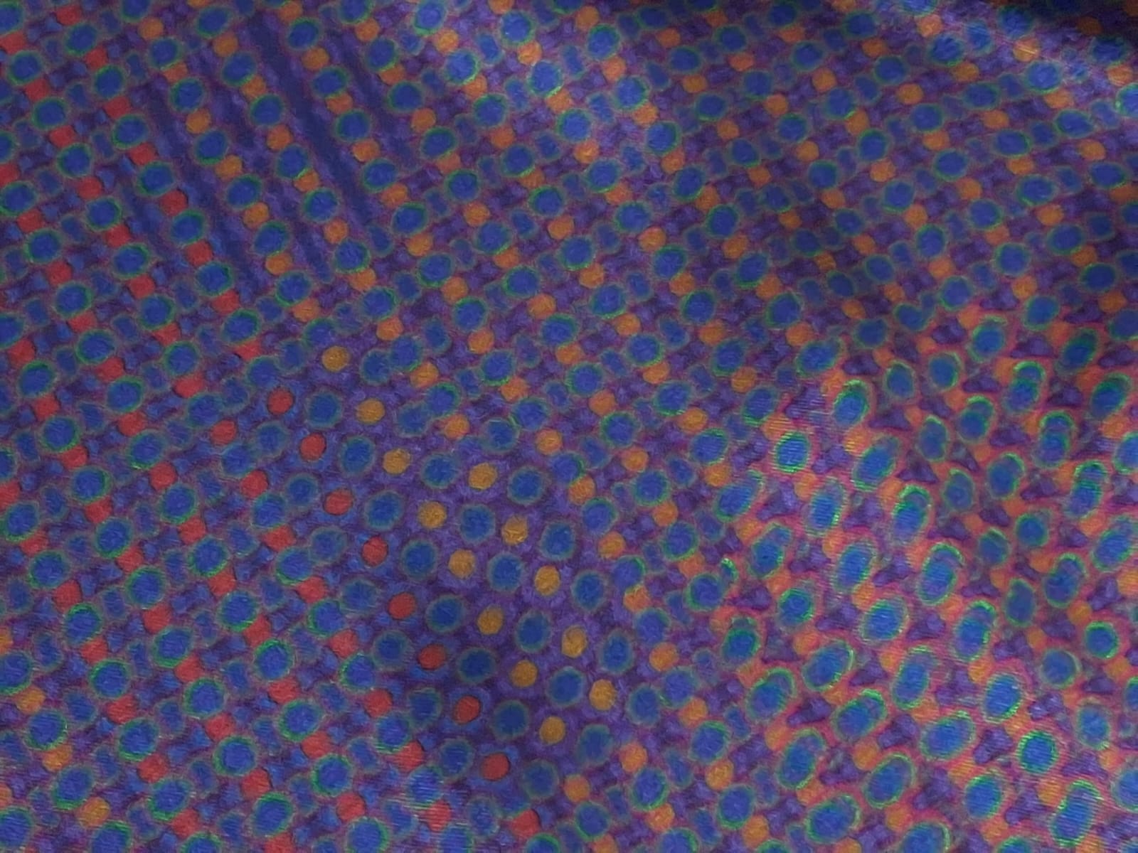 Royal Mosaic On Modal Satin