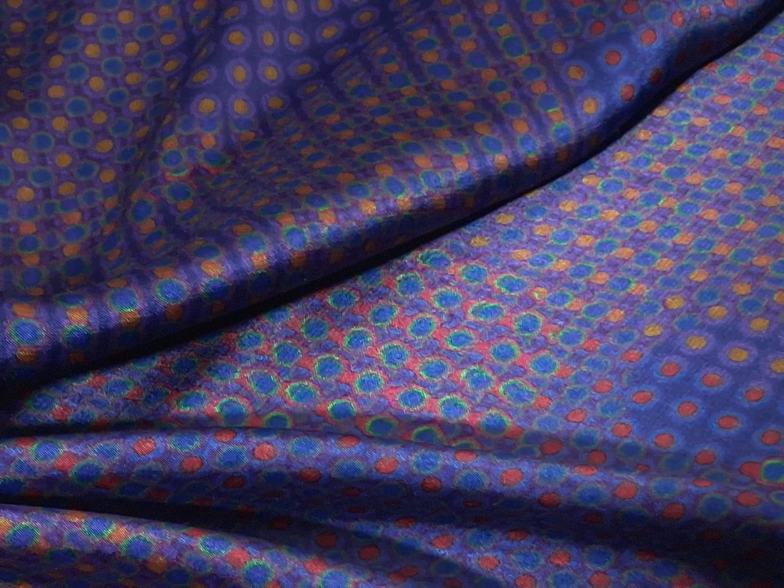 Royal Mosaic On Modal Satin
