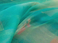 Emerald Breeze On Modal Satin