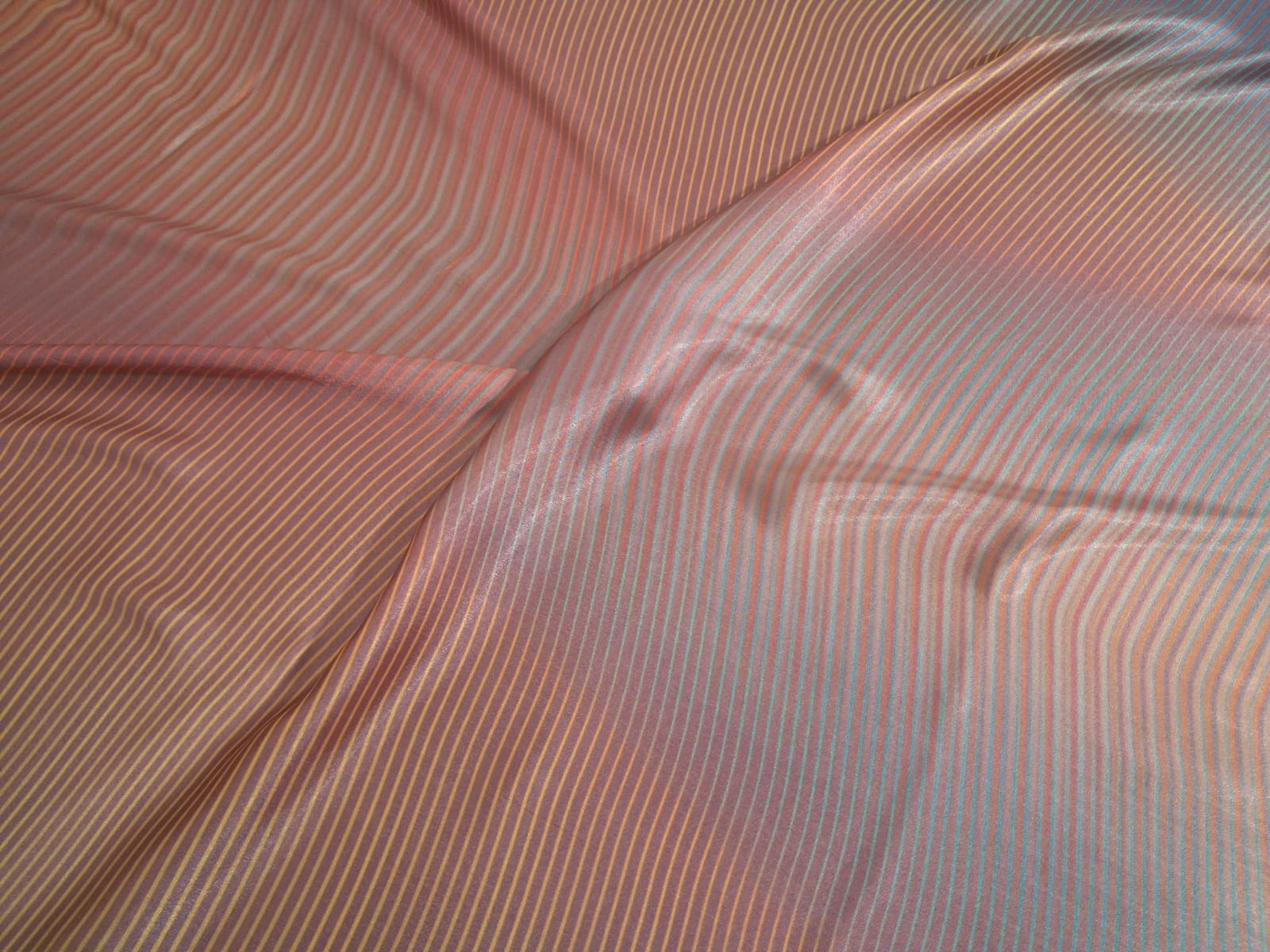 Peach Luxe On Modal Satin