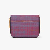1313. Women's Avant-Garde Abstract Art Zippered Bifold Wallet