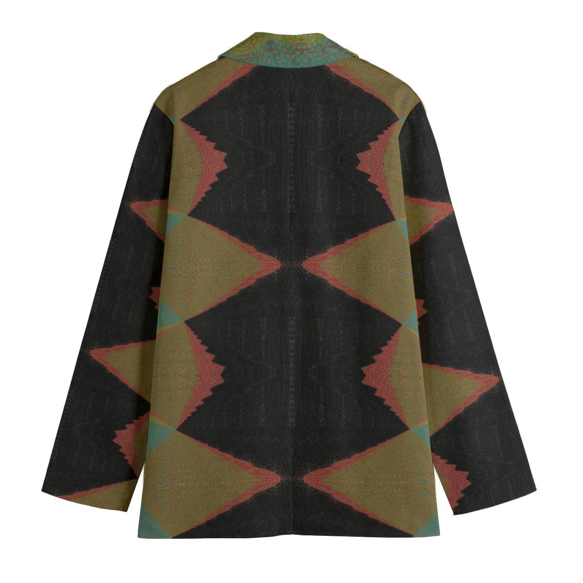 Intersections All-Over Print Women's Leisure Blazer | 245GSM Cotton