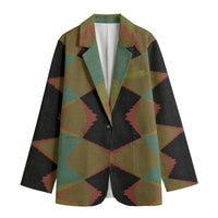 Intersections All-Over Print Women's Leisure Blazer | 245GSM Cotton