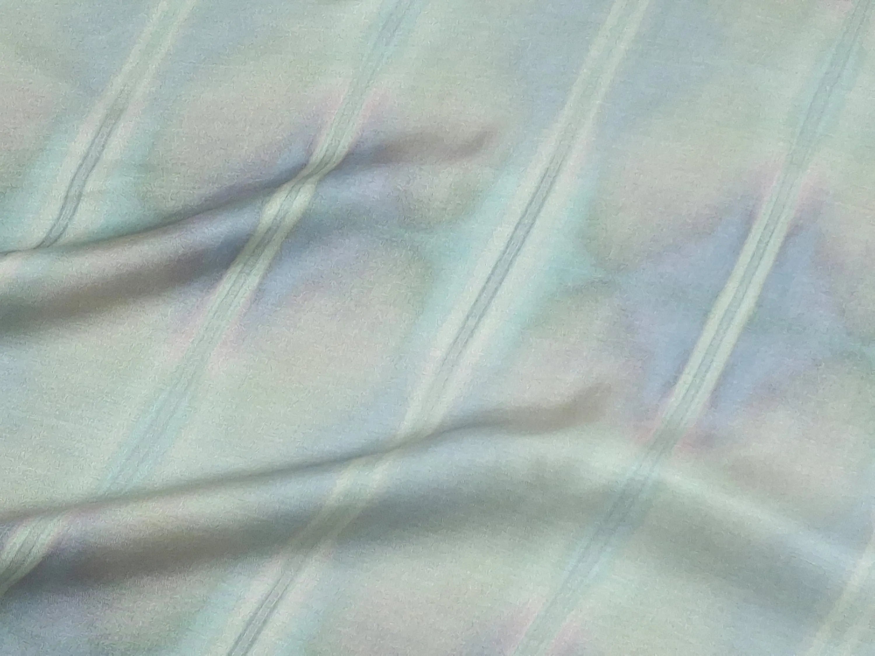 Modal Satin Fabric by the Yard | Digital Printed Modal Satin Dress Fabric | Sea Stripes Print