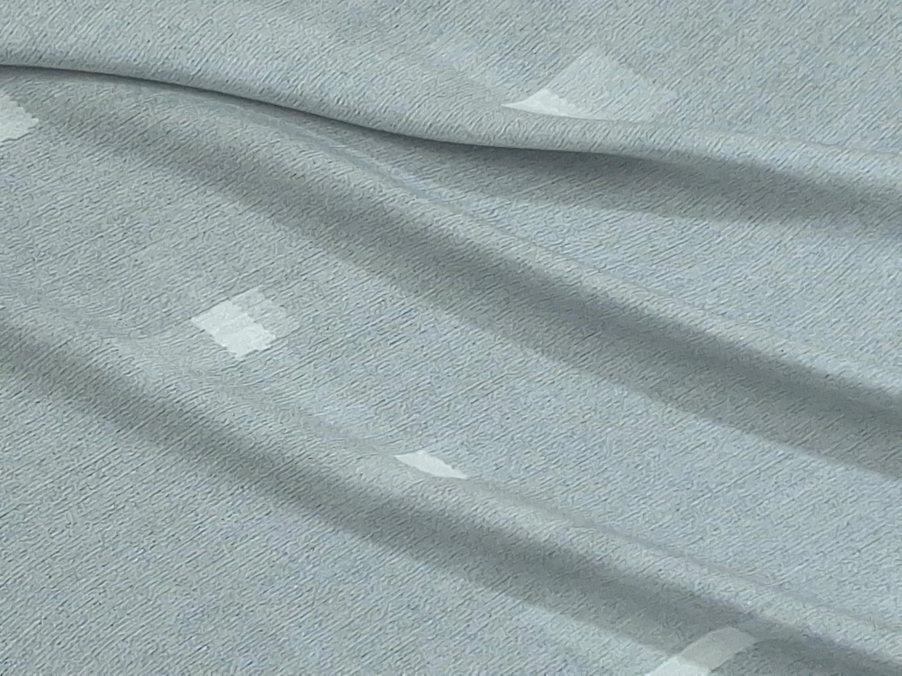 Modal Satin Fabric by the Yard | Digital Printed Modal Satin Dress Fabric | Frost Squares Print